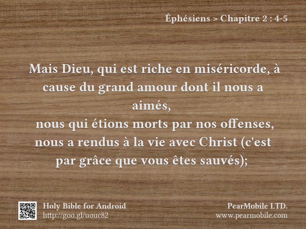 Éphésiens, Chapitre 2:4-5